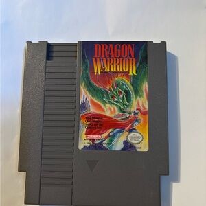 Nintendo Dragon Warrior Game Cartridge
